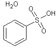 苯磺酸一水结构式