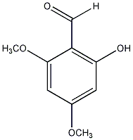 4,6-二甲氧基水杨醛结构式