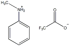 三氟乙酸N- 甲基苯胺鎓结构式