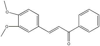 3,4-二甲氧基查耳酮结构式