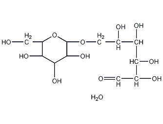 D(+)-蜜二糖单水合物结构式