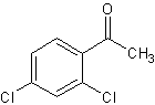 2',4'-二氯苯乙酮结构式