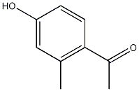 4'-羟基-2'-甲基苯乙酮结构式