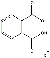 邻苯二甲酸氢钾结构式