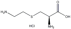 S-(2-氨基乙基)-L-半胱胺酸盐酸盐结构式