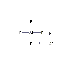 氟硅酸锌结构式