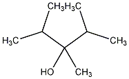 2,3,4-三甲基-3-戊醇结构式