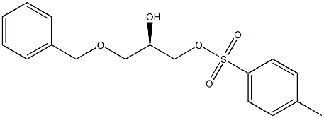 R)-(-)-1-苄氧基-3-(对甲苯磺酰氧基)-2-丙醇结构式