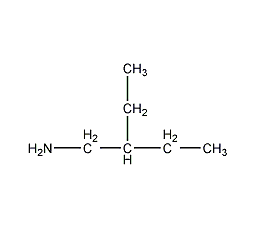 2-乙基正丁胺结构式