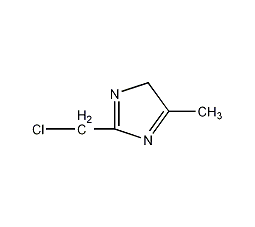 3-(氯甲基)-5-甲基-[1,2,4]-噁二唑结构式