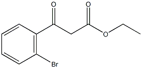 (2-溴苯甲酰)乙酸乙酯结构式