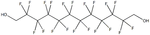 1H,1H,12H,12H-全氟-1,12-十二烷二醇结构式