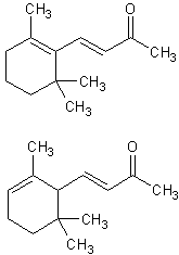 紫罗兰酮结构式