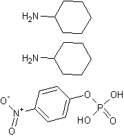 4-Nitrophenyl phosphate bis(cyclohexylammonium) salt