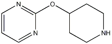 2-(哌啶-4-基氧代)嘧啶结构式