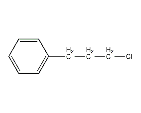 3-苯基丙基氯结构式