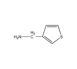 3-噻吩甲胺结构式