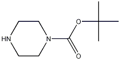 1-Boc-哌嗪结构式