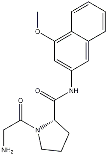H-甘氨酸-脯氨酸-4MβNA结构式