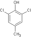 2,6-二氯对甲酚结构式