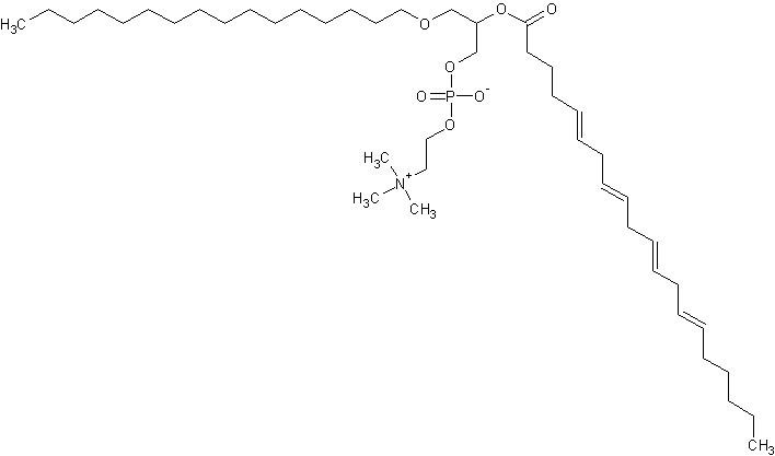 1-O-Palmityl-2-arachidonoyl-sn-glycero-3-phosphocholine