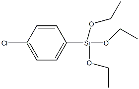 氯代苯基三乙氧基硅烷结构式