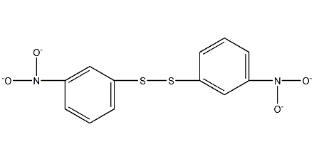 二硫化双(间-硝基苯)结构式