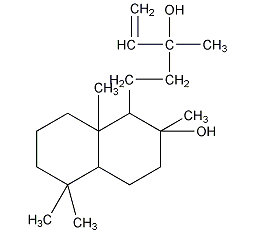 香紫苏醇结构式