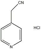 吡啶-4-乙腈盐酸盐结构式