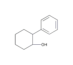 (1R,2S)-反-2-苯基-1-环己醇结构式