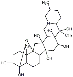 藜芦素结构式
