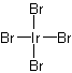 溴化铱(IV)结构式