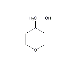 (四氢-2H-吡喃-4-基)甲醇结构式