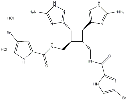 Sceptrin dihydrochloride结构式