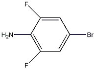 4-溴-2,6-二氟苯胺结构式