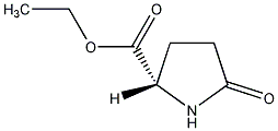 (S)-(+)-2-吡咯酮-5-羧酸乙酯结构式