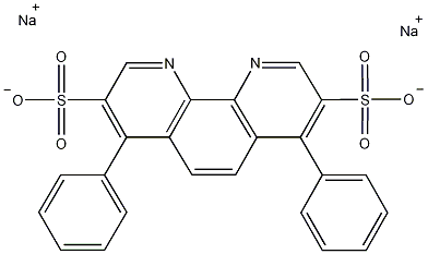 红菲绕啉二磺酸钠水合物结构式