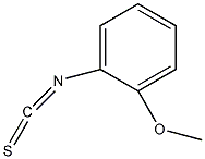 邻甲氧基苯基异硫氰酸酯结构式