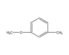 3-甲基苯甲醚结构式