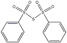 双(苯磺酰)硫醚结构式