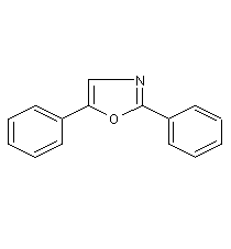 2,5-二苯基恶唑结构式
