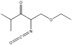 2-异氰酰-4-甲基戊酸乙酯结构式