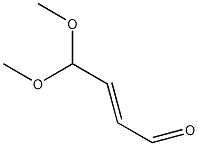 4,4-二甲氧基-2-丁烯醛结构式