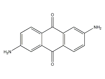2,6-二氨基蒽醌结构式