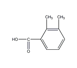 2,3-二甲基苯甲酸结构式