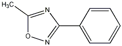 5-甲基-3-苯基-1,2,4-三噁唑结构式