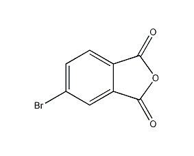 4-溴邻苯二酸酐结构式