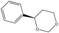 4-苯基-1,3-二噁烷结构式