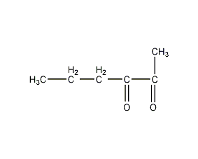2,3-己烷二酮结构式