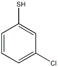 3-氯苯硫酚结构式